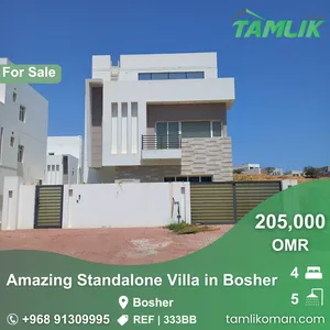 Amazing Standalone Villa for Sale in Bosher  REF 333BB