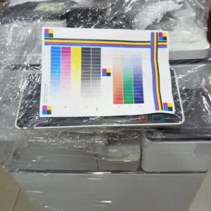 ماكنه تصوير ملونه مجدده شبه جديده نوع ريكو موديل 5503mpc طابعه سكانر  تصوير