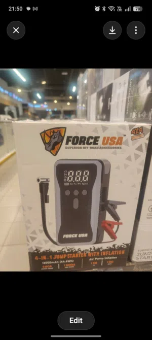 جهاز FORCE USA 4×4 للطوارئ – 4 في 1
