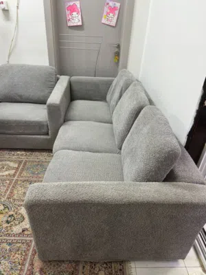 Living room sofa set for a family