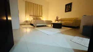 BRAND NEW FURNISHED STUDIO APARTMENTS IN SHAKHBOUT CITY استديو مفروش اول ساكن بمدينه شخبوط