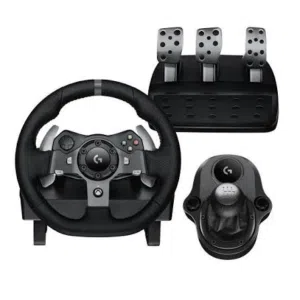 G920 Driving Force Racing Wheel And Floor Pedals+ Driving Force Shifter - Black
