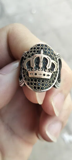 خاتم فضه بحاله ممتازه