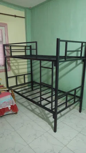 سرير حديد بملل والسلم والحاجز دورين Furniture oh