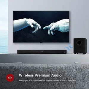 TaoTronics TT-SK020 2.1 Channel Soundbar with Wireless Subwoofer Bluetooth