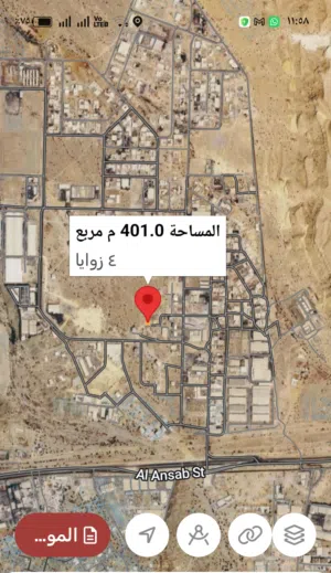 ارض سكني تجاري المسفاة بوشر