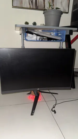 ASUS ROG Swift PG27VQ 27” 2K 165Hz Gaming Monitor – Almost New + Original Cable