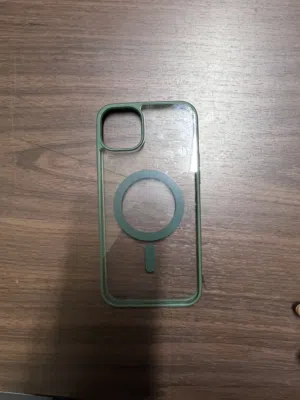 iPhone 12 Pro Max Forest Green MagSafe Clear Case (Good Condition)