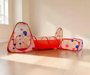 خيمه اطفال مع ممر وحوض