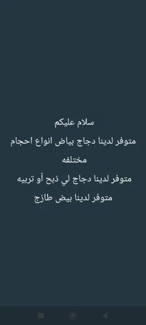 دجاج لي بيع