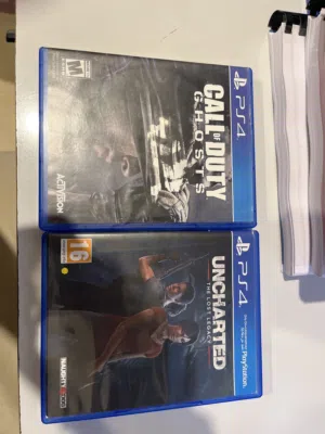 Call Of Duty Ghosts and Uncharted Lost Legacy