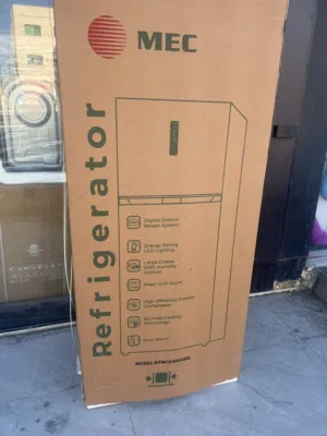 ثلاجه MEC العملاقه. لون سكوريت اسود بسعرر حرق