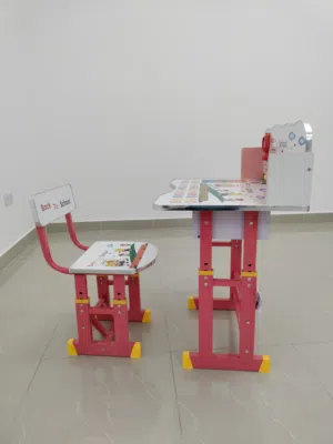 2 study tables—small and big with chairs