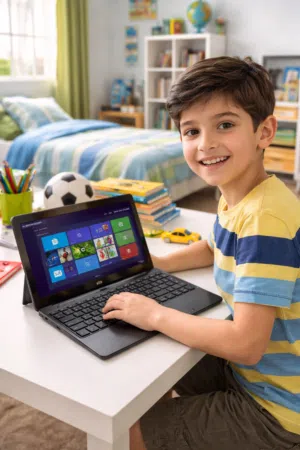 لابتوب ASUS شاشة لمس – عملي وسهل الاستخدام