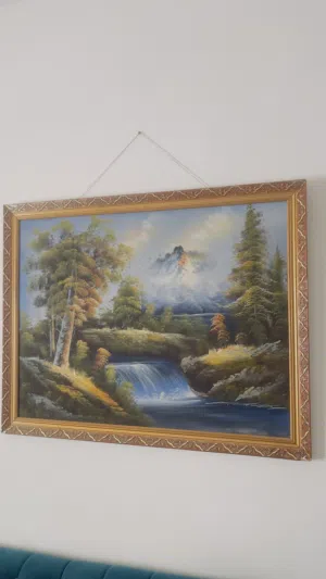 لوحة منظر طبيعي  كبيرة للبيع