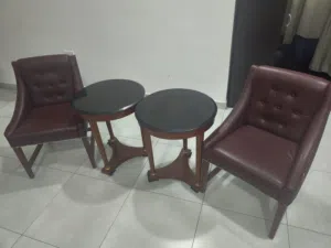 Side Table with Chairs