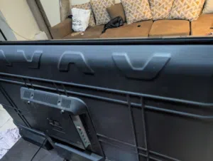 شاشه ناشونال 4k ضد الكسر بحاله ممتازة
