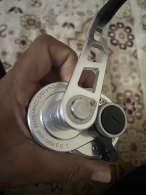 عدة صيد جيجينج متكاملة  Full set jigging (slow jigging )overhead