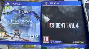 Resident evil 4 remake و horizon forbidden west الوصف مهم