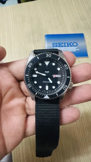 ساعة سيكو نظيفة الاصلية اوتوماتيك