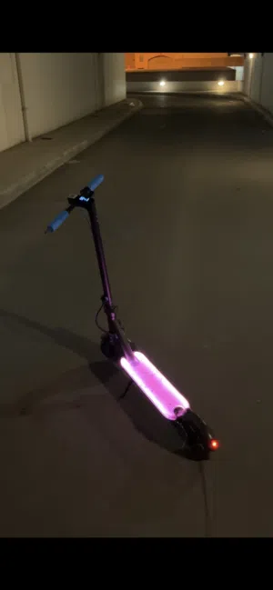 سكوتر كهربائي للبيع شغال