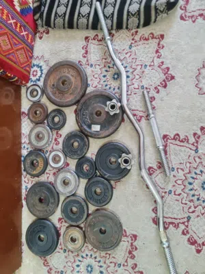 اوزان مع بار متعرج