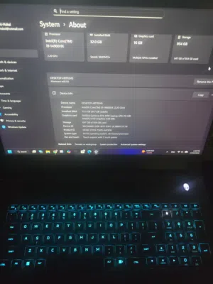 Alienware m18 R2 - RTX 4090 - Amazing condition!