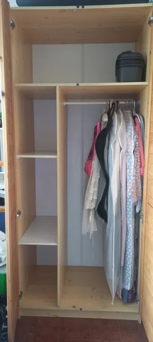 خزانة ملابس خشب تفصيل