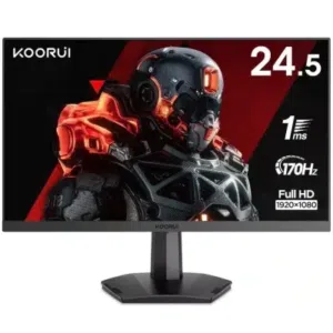 شاشات جيمنج KOORUI 25E3A 24.5 –24.5 INCH FHD انش27 بمعدل تحديث 170Hz افضل شاشه جيمنج شامل توصيل