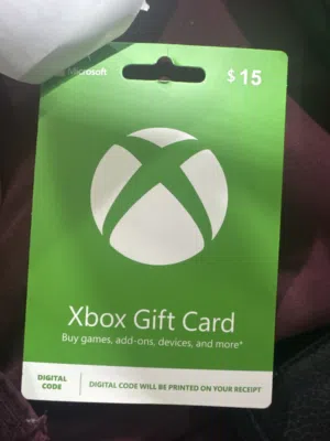 Xbox dollar Gift code not used بطاقة دولار أكسبوكس غير مستخدم