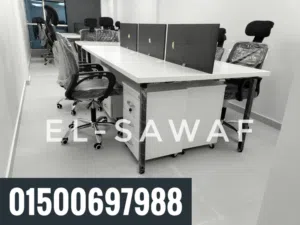 خلية عمل- ورك ستيشن- بارتيشن-مكاتب موظفين-اثاث مكتبي-work station- partiton