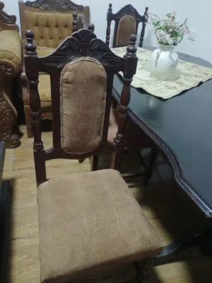 طاوله سفره مع ست كراسي