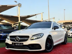 مرسيدس بنز C63 S AMG 2017 خليجي بدون صبغ بحالة الوكالة التامة وسعر عرض ممتاز.