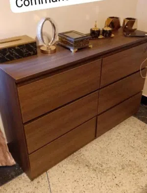 Commode 6 tiroirs en MDF – Élégance et qualité supérieure