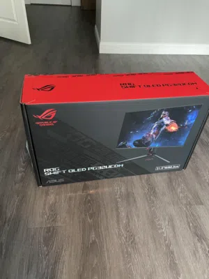 سلام عليكم   شاشه  4k OLED 240hz  32