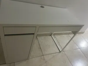 White desk