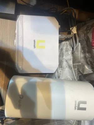 راوتر امنية مستقبل مع موزع استخدام شهرين لنت فايبر