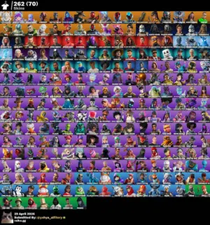 حساب فورت قوي 262 سكن 200 رقصه