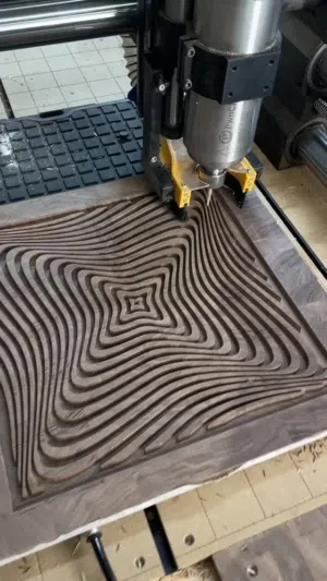 CNCليزر CO2 + CNCروتر نحت