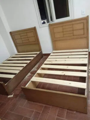 سرير فردانى ومعاه ملل Furniture oh