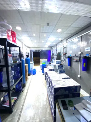 محطة تنقية وفلترة المياه
