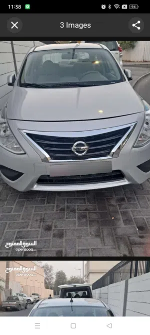 NISSAN SUNNY SILVER 2015