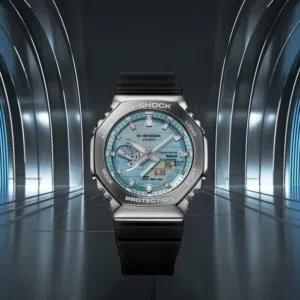 للبيع – ساعة Casio G-Shock GBM-2100-1A الأصلية ساعة أصلية من G-Shock – موديل GBM-2100-1A تصميم معدن