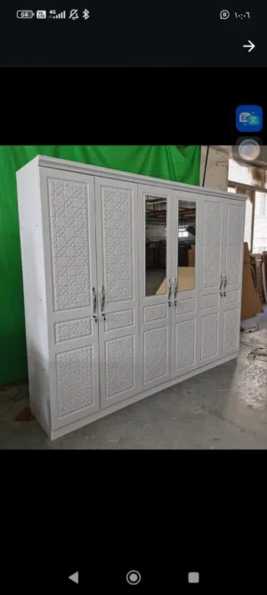 دولاب 6 باب طول 2 متر عرض 2.40 متر شامل تركيب