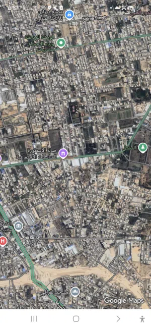 ارض 500 متر للبيع طريق 11 يونيو جنب معارض السيارات