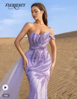 فستان سهرة مميز