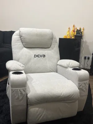 Gaming devo white /grey sofa