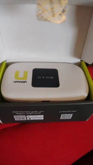 راوتر أمنية 4G/5G نظيف جداً بحالة الوكالة مع كرتونته (استخدام شهر)
