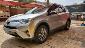 تويوتا راف فور 2018 هايبرد RAV4 2018 HYBRID ،دبل AWD تشغيل بصمة ،ماشي 84 الف فقط 4 بستون هايبرد