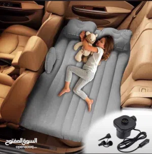 سرير سياره قابل للنفخ والطي للرحلات والخطوط الطويله